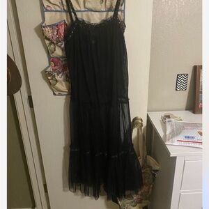 Free people tulle topper